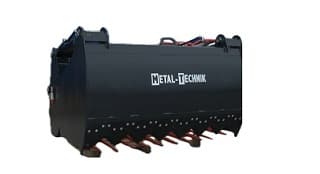 Čeľusťový vyrezávač siláže od výrobcu Metal-Technik na čelný nakladač
