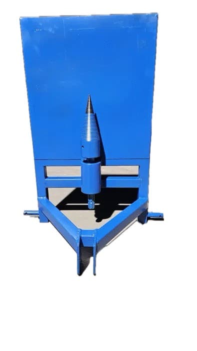 Kužeľová štiepačka dreva ZMM s vrtákom 100 mm na kardan za traktor