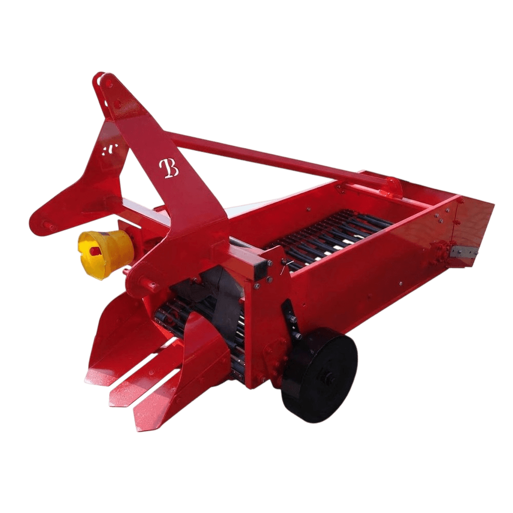 Jednoriadkový pásový vyorávač zemiakov na kardan za traktor